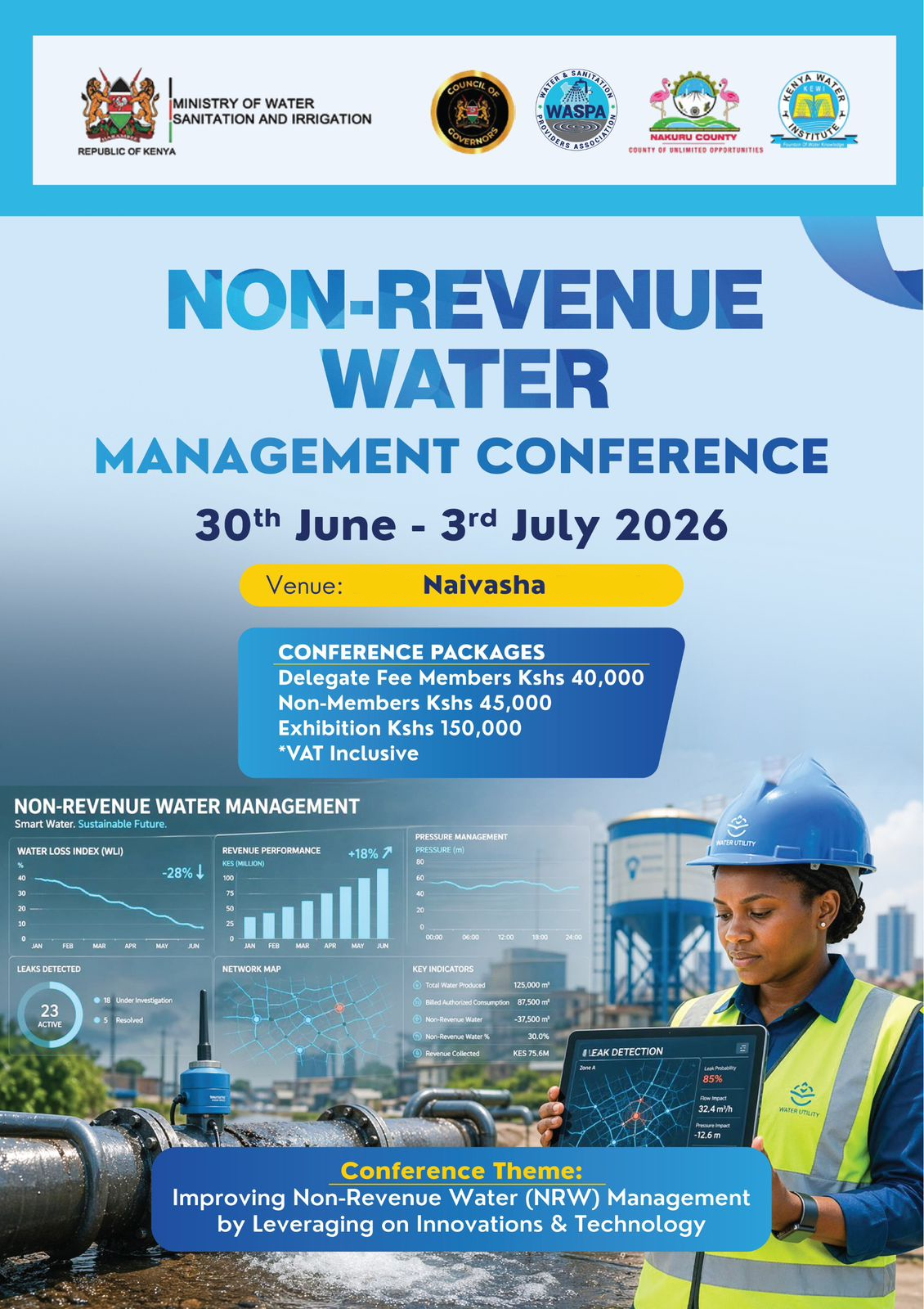 Non Revenue Water Management Conference 2026 — Official Website